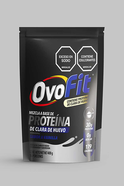 Doypack Ovofit, proteína de clara de huevo
